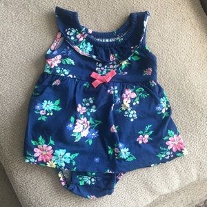 Baby girls Pretty floral romper 3 months